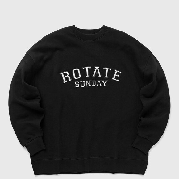 Rotate Sunday Crewneck Black Sweatshirt - Size M - Picture 3 of 3